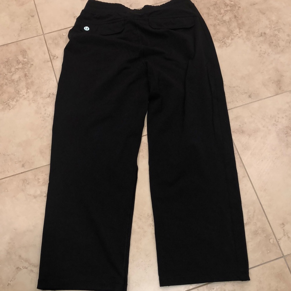 Men's Black LULULEMON ATHLETICA pants size XL